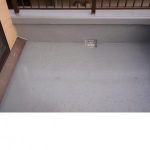 ベランダウレタン防水工事