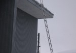 雪下ろし用屋根梯子